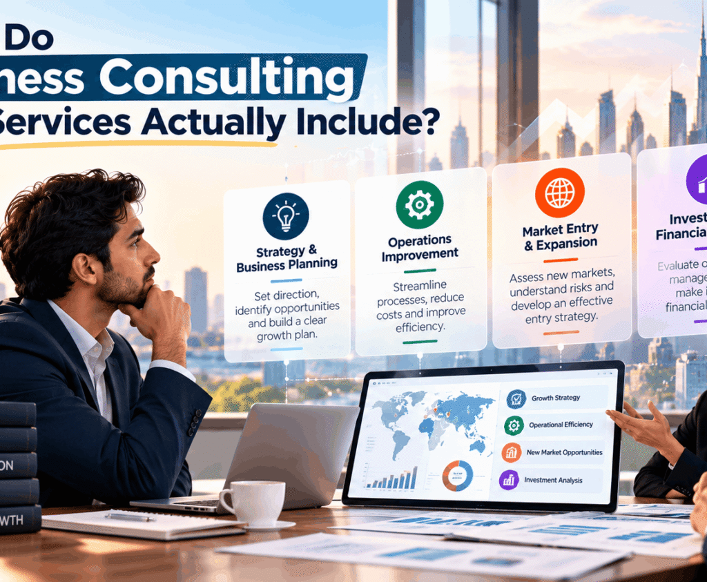 What Do Business Consulting Firm Services Actually Include? A Practical Guide for Business Owners