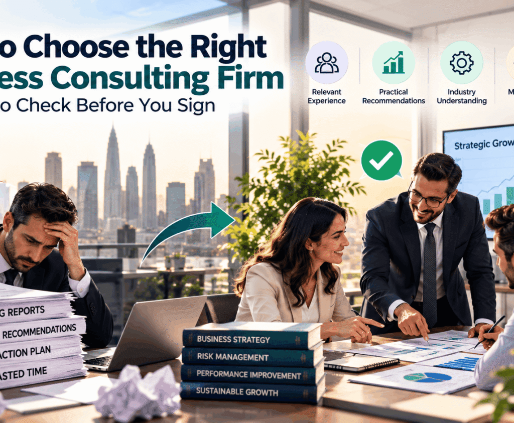 How to Choose a Business Consulting Firm: 7 Things to Check Before You Sign