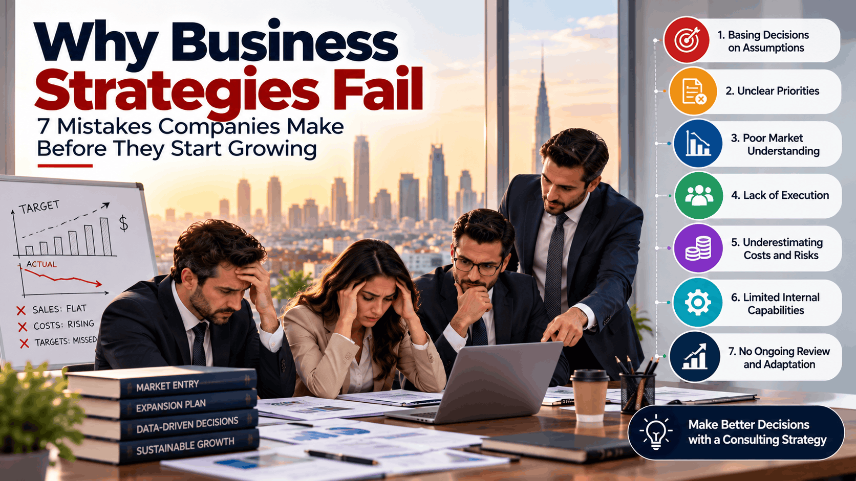 Smart Planning Approach Consulting Strategy: 7 Mistakes That Make Businesses Fail